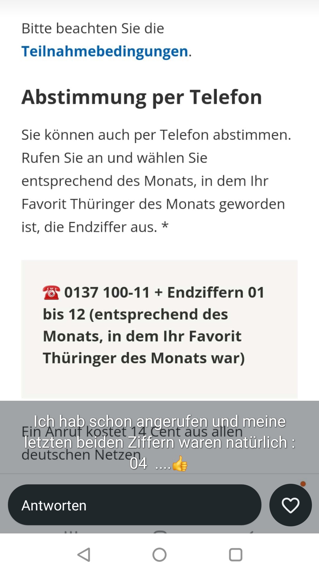 TdJ24 Wahl Telefon TdJ24 Wahl Telefon